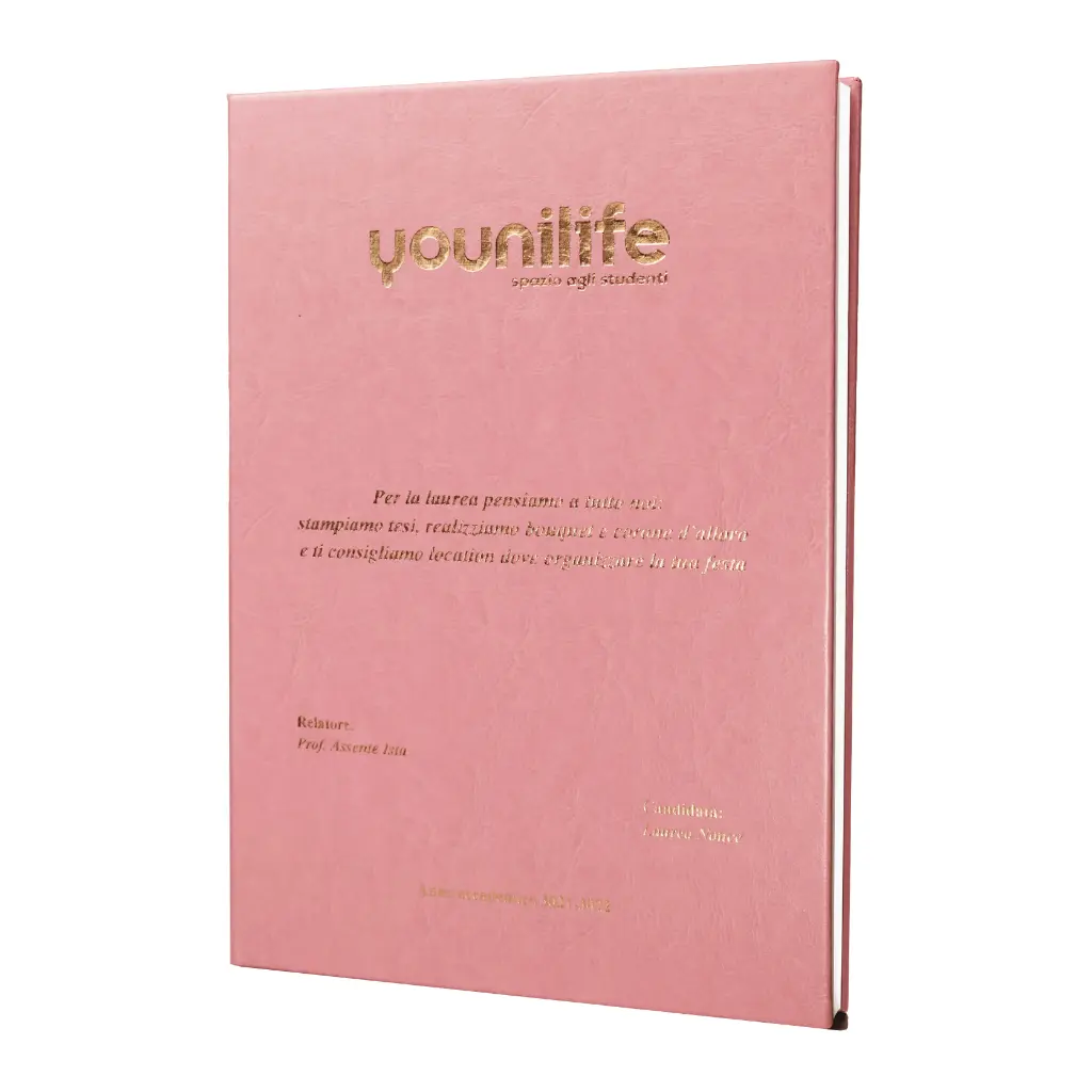 Tesi di laurea rosa antico