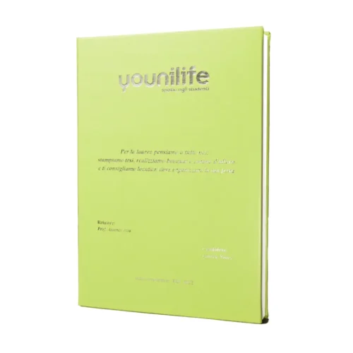 Tesi di laurea verde lime