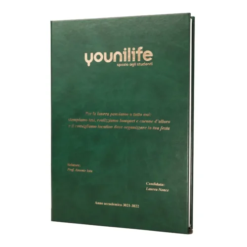 Nürma: tesi di laurea liscia verde